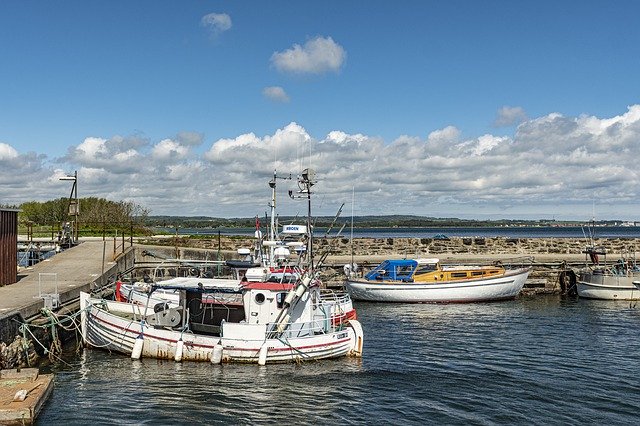 Download gratuito di Fishing Port Sea: foto o immagine gratuita da modificare con l'editor di immagini online GIMP