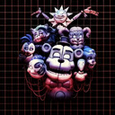 Five Nights at Freddys Dark Aesthetic Live Wallpaper  screen for extension Chrome web store in OffiDocs Chromium