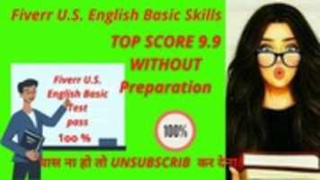 Free download Fiverr U. S. English Basic Skills ( 1) free photo or picture to be edited with GIMP online image editor