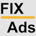 FIXAds  screen for extension Chrome web store in OffiDocs Chromium