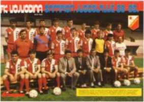 Free download Fk Vojvodina 1989 Yugopapir free photo or picture to be edited with GIMP online image editor