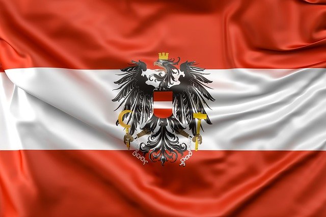 Free download flag austria eagle flag of austria free picture to be edited with GIMP free online image editor