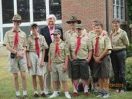 Free download Flag Dedication In Seneca Falls free photo or picture to be edited with GIMP online image editor