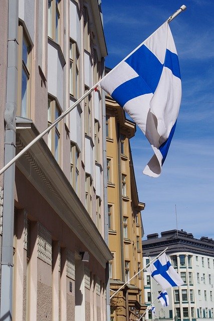 Free download Flag Of Finland A Day -  free photo or picture to be edited with GIMP online image editor