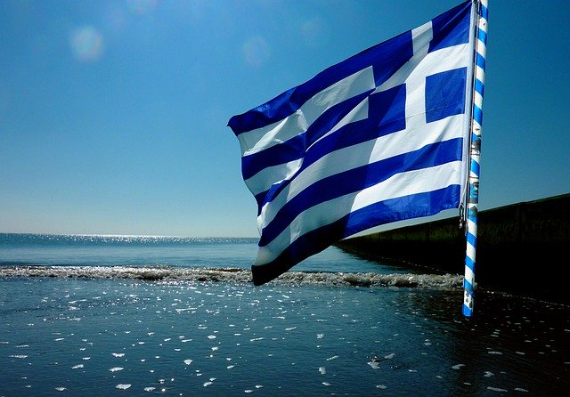 Descarga gratuita Bandera de Grecia - foto o imagen gratuita para editar con el editor de imágenes en línea GIMP