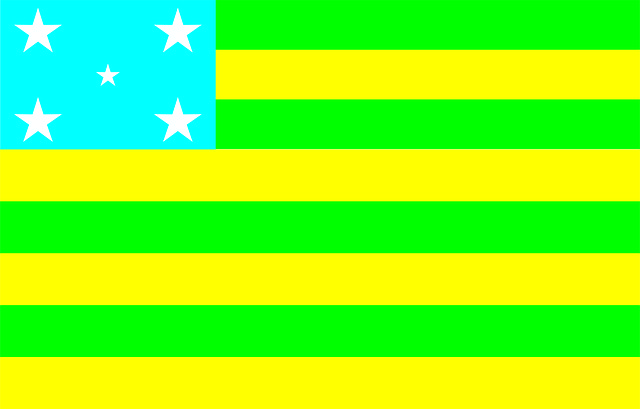 دانلود رایگان Flag State Goiás - تصویر رایگان برای ویرایش با ویرایشگر تصویر آنلاین رایگان GIMP