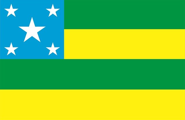 Free download Flag The State Of Sergipe Brazil -  free illustration to be edited with GIMP free online image editor