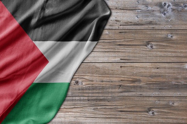 Free download Flag Wood Palestine -  free illustration to be edited with GIMP free online image editor