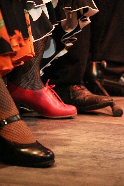 Free download Flamenco Shoes Color -  free photo or picture to be edited with GIMP online image editor