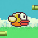 Flappy Bird Chrome Browser Game  screen for extension Chrome web store in OffiDocs Chromium