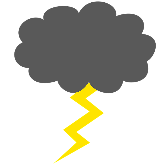 Free download Flash Thunderstorm Silhouette -  free illustration to be edited with GIMP free online image editor