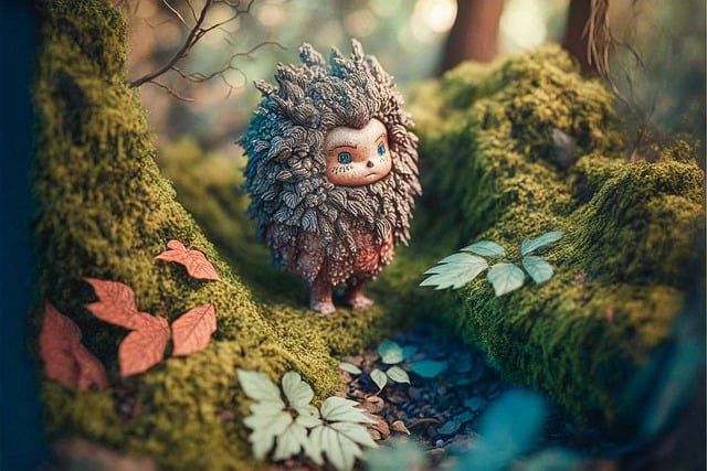 Muat turun percuma lukisan fantasi hutan haiwan kutu gambar percuma untuk diedit dengan editor imej dalam talian percuma GIMP