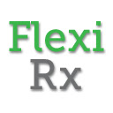 Flexi Rx  screen for extension Chrome web store in OffiDocs Chromium
