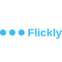 Flickly  screen for extension Chrome web store in OffiDocs Chromium
