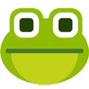Floating Frogs  screen for extension Chrome web store in OffiDocs Chromium