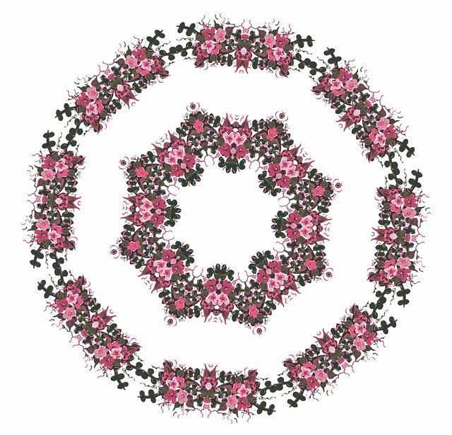 Free download Floral Collage Flowers -  free illustration to be edited with GIMP free online image editor