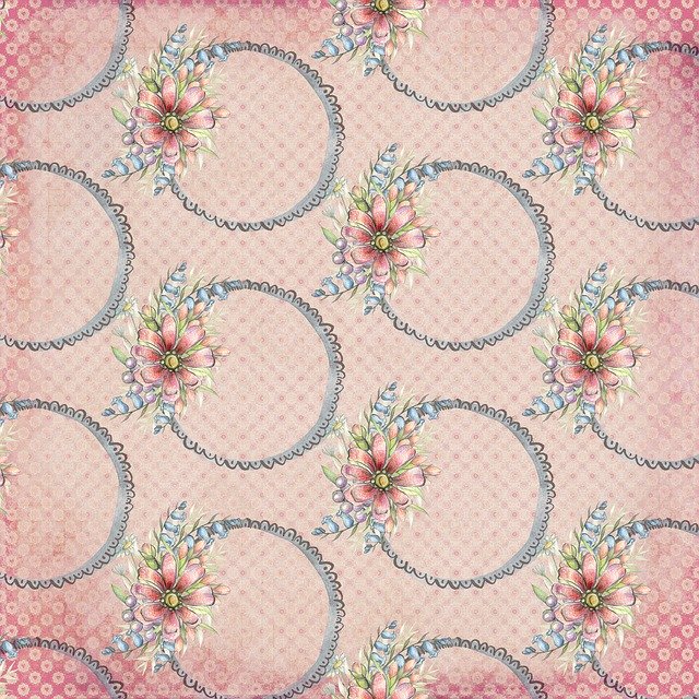 Free download Floral Frames Girly Flowers -  free illustration to be edited with GIMP free online image editor