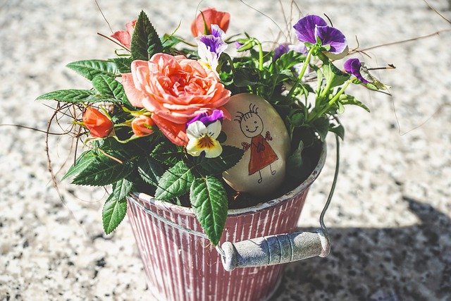 Free download floral greeting spring greeting free picture to be edited with GIMP free online image editor