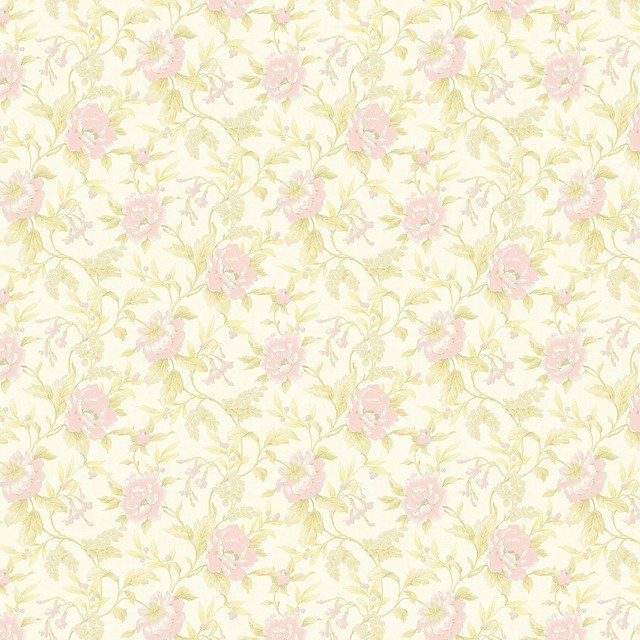 Free download Floral Paper Background -  free illustration to be edited with GIMP free online image editor