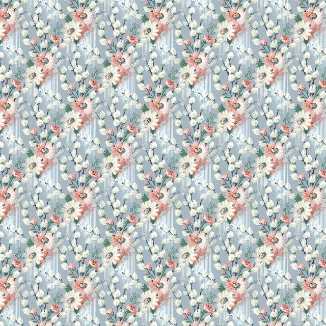 Free download Floral Pattern Seamless Decorative -  free illustration to be edited with GIMP free online image editor