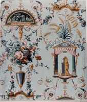 Free download Floral Wallpaper with Classical Elements free photo or picture to be edited with GIMP online image editor