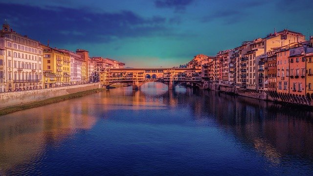 Gratis download Florence Ponte Vecchio Italië - gratis gratis foto of afbeelding om te bewerken met GIMP online afbeeldingseditor