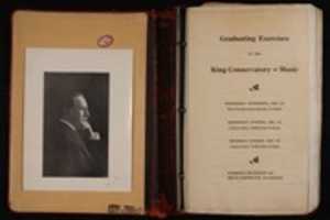 Free download Florence Sayler scrapbook of King Conservatory programs and clippings (1908-1915) free photo or picture to be edited with GIMP online image editor