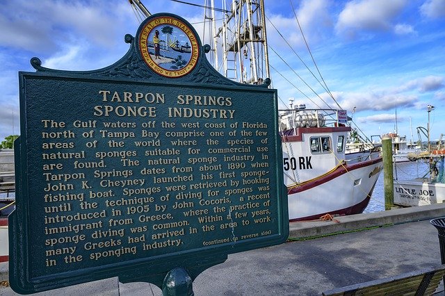 Free download Florida Tarpon Springs Boats -  free photo or picture to be edited with GIMP online image editor