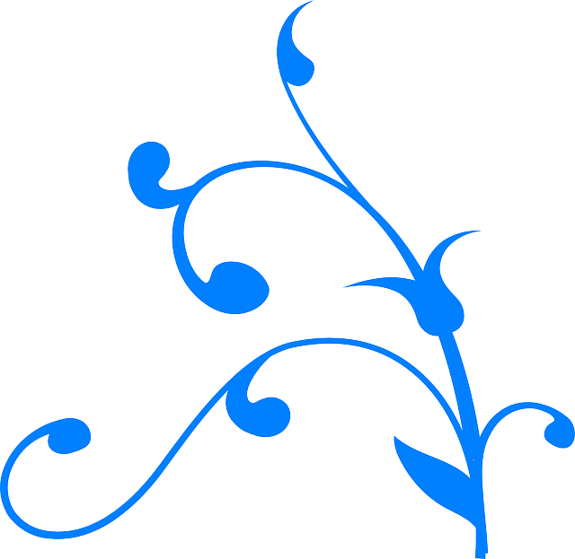 Free download Flower Blue Swirl - Free vector graphic on Pixabay free illustration to be edited with GIMP free online image editor