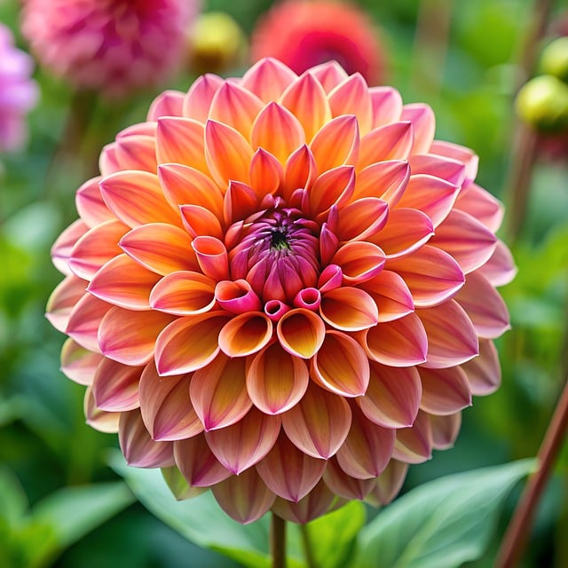 Free download flower dahlias flora plant garden free picture to be edited with GIMP free online image editor