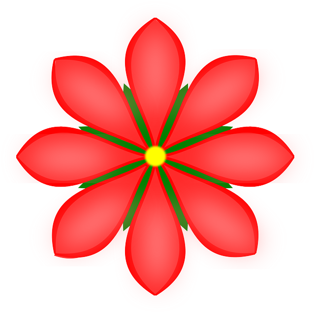 Free download Flower Daisy Red - Free vector graphic on Pixabay free illustration to be edited with GIMP free online image editor