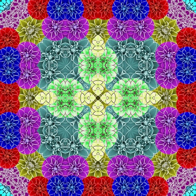 Free download Flower Design Artistic -  free illustration to be edited with GIMP free online image editor