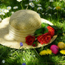 Flower Hat  screen for extension Chrome web store in OffiDocs Chromium