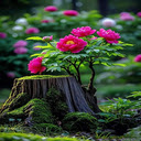 Flowering tree wallpaper  screen for extension Chrome web store in OffiDocs Chromium