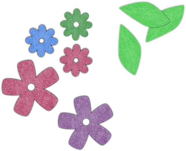 Free download Flower Leave Scrapbook -  free illustration to be edited with GIMP free online image editor