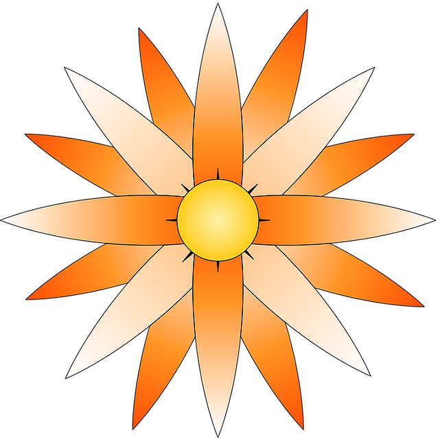 Libreng download Flower Orange Yellow - libreng ilustrasyon na ie-edit gamit ang GIMP na libreng online na editor ng imahe