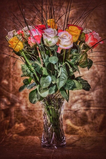 Unduh gratis Flower Rose Bouquet Of Roses - foto atau gambar gratis untuk diedit dengan editor gambar online GIMP