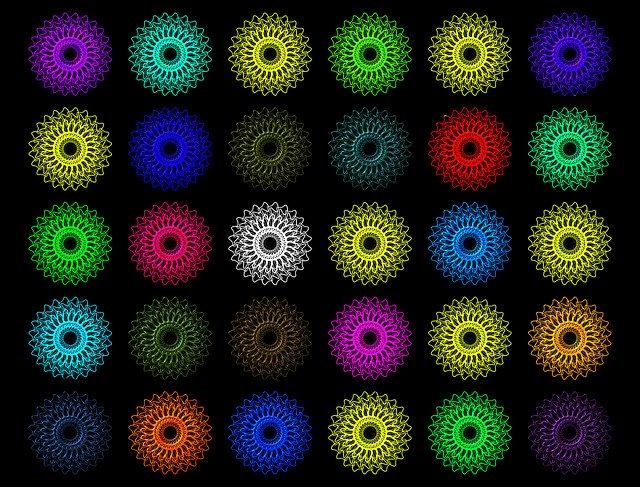 Free download Flowers Arrangement Symmetry -  free illustration to be edited with GIMP free online image editor