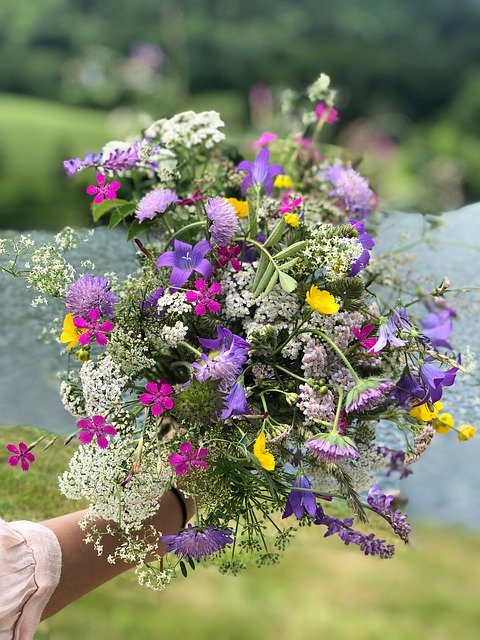 Faça o download gratuito do Bouquet de Flores do Dia das Mães - foto ou imagem grátis para ser editada com o editor de imagens online GIMP