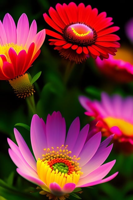 Free picture Flowers Colorful Nature -  to be edited by GIMP free image editor by OffiDocs