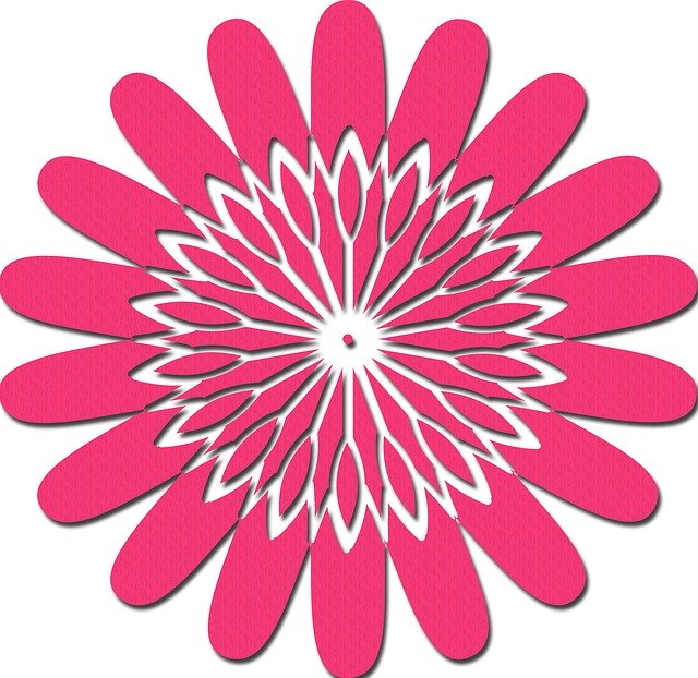Free download Flower Shadow Mandala -  free illustration to be edited with GIMP free online image editor