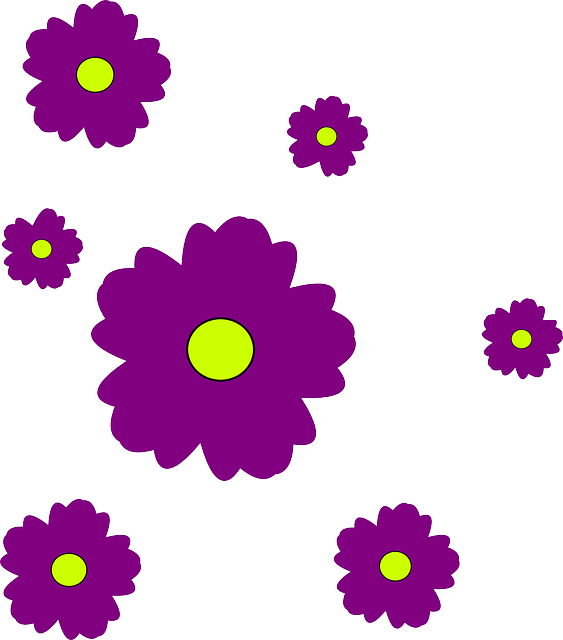 Download gratuito Fiori Lila Viola - Grafica vettoriale gratuita su Pixabay Illustrazione gratuita da modificare con GIMP editor di immagini online gratuito