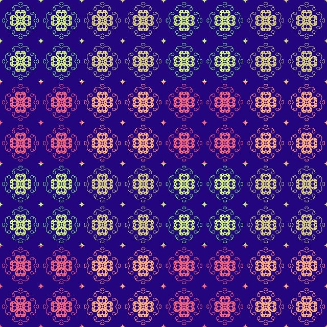 Free download Flowers Pattern Ornament -  free illustration to be edited with GIMP free online image editor