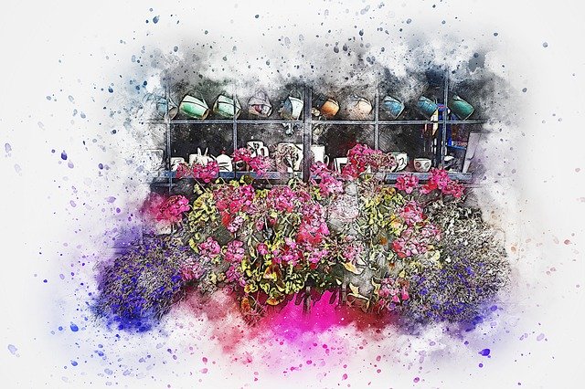 Free download Flowers Pot Cups -  free illustration to be edited with GIMP free online image editor