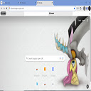 Fluttershy and Discord  screen for extension Chrome web store in OffiDocs Chromium
