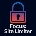 Focus: Website Time Limiter  screen for extension Chrome web store in OffiDocs Chromium
