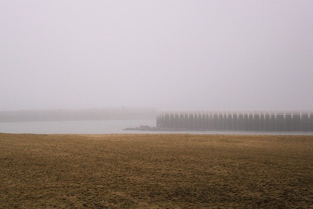 Ücretsiz indir Fog Northsea İskelesi - GIMP çevrimiçi resim düzenleyici ile düzenlenecek ücretsiz ücretsiz fotoğraf veya resim