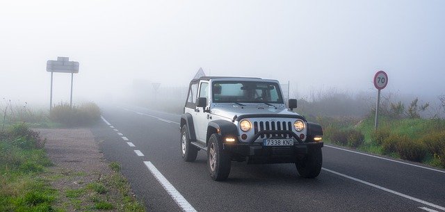 Free picture Fog Road Car -  to be edited by GIMP free image editor by OffiDocs