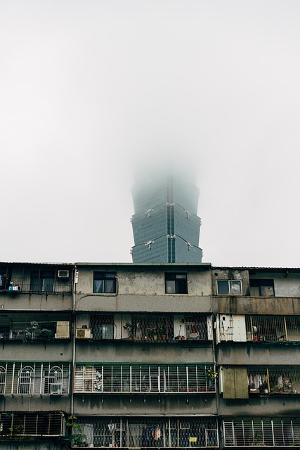 Free graphic fog skyscraper taipei industry to be edited by GIMP free image editor by OffiDocs