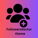 Followersdoctor theme  screen for extension Chrome web store in OffiDocs Chromium